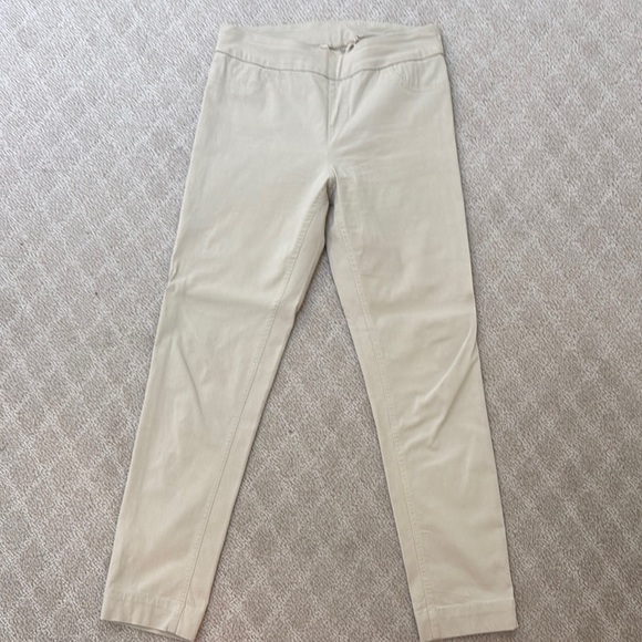 Soft Surroundings Beige Skinny Pants S - Picture 1 of 5